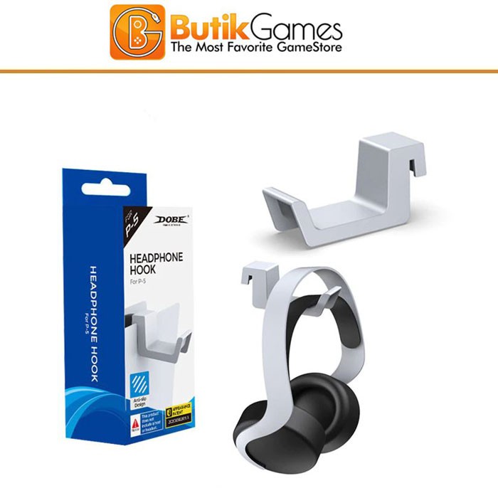 Stand Hanger Holder Gantungan Headset Headphone PS5 Dobe TP5-0595