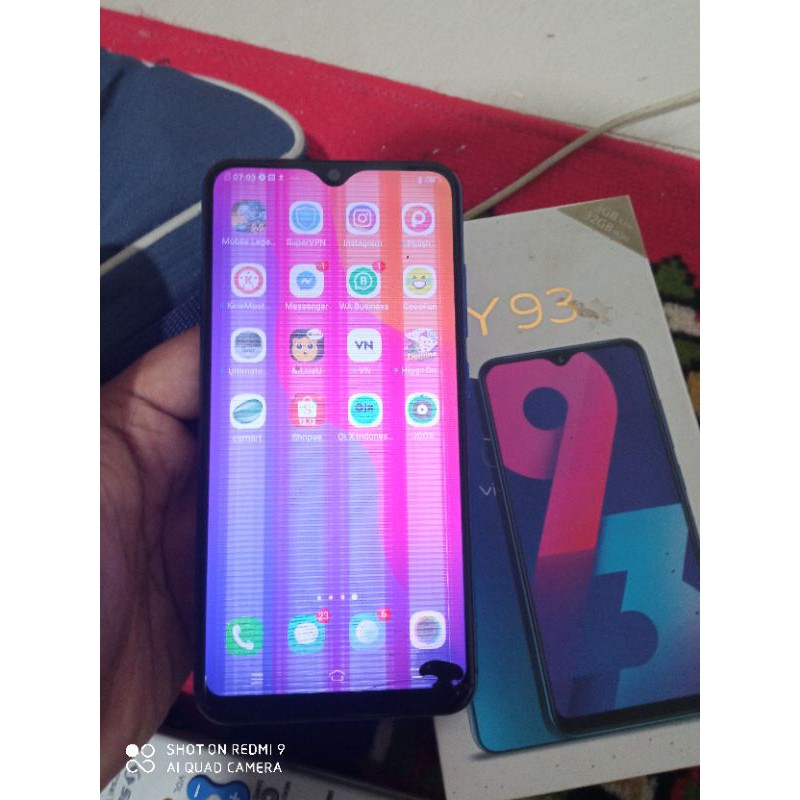 Vivo Y93 ram 3/32gb