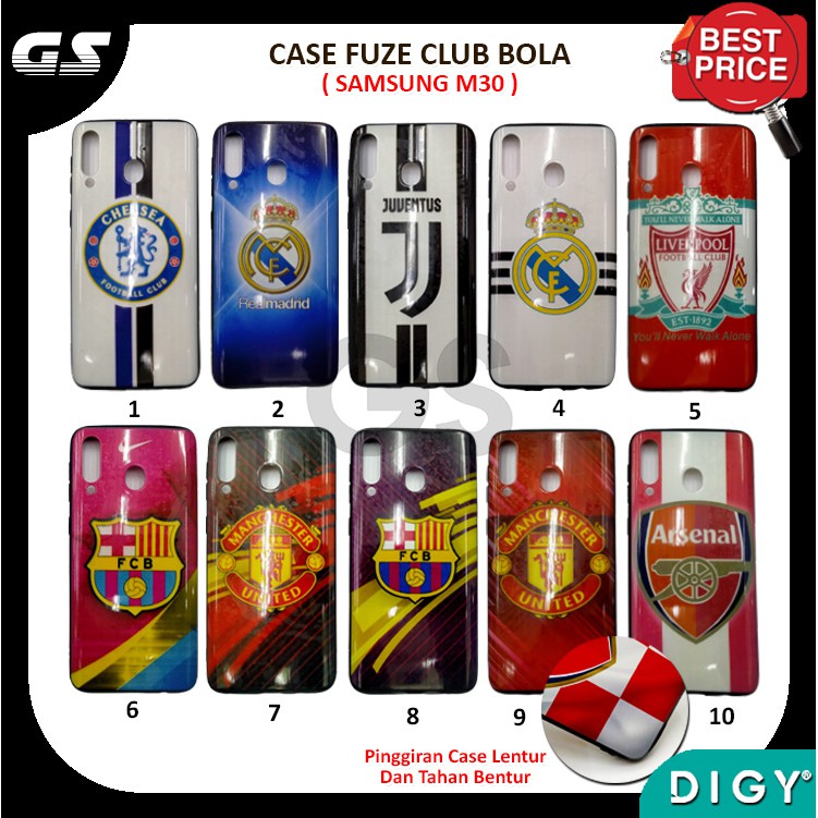 Promo Murah Case Club Bola SAMSUNG A12  M01  A21  A31  A51  A71  M21 M31  A20S Casing Hardcase bahan fuze