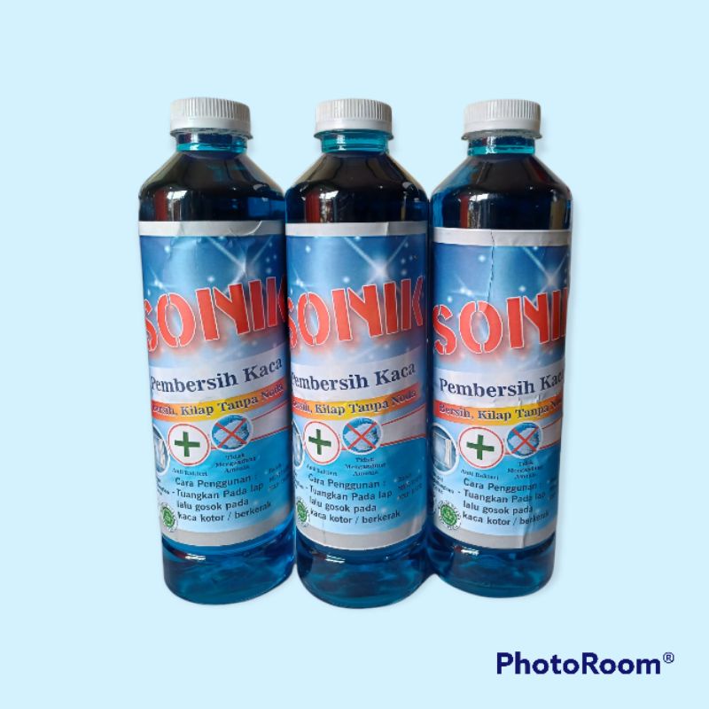 Pembersih kaca sonik 500ml