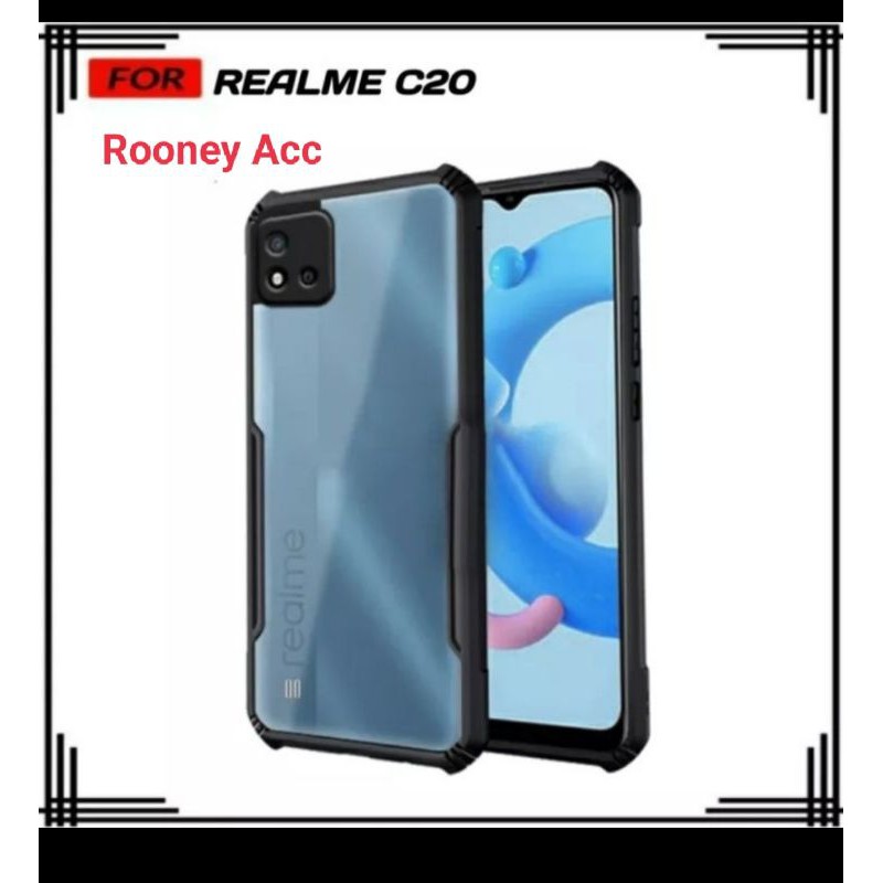 ANTI SHOCK REALME C20/SOFT CASE SILIKON CASE BAHAN TEBAL REALME C20/