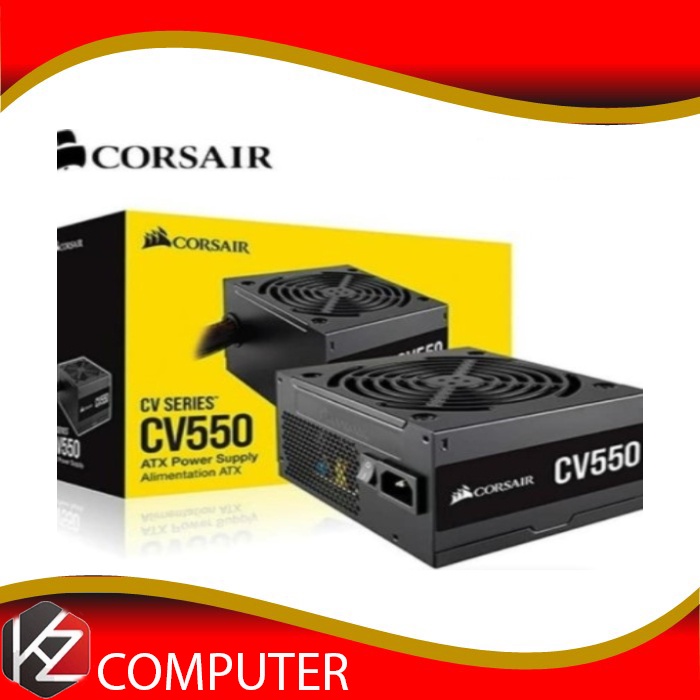 Corsair Power Supply CV550 - 550W 80+ BRONZE [CP-9020210-EU]