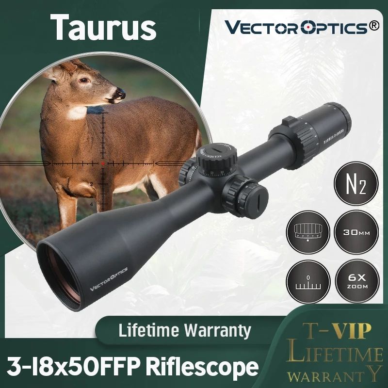 Teleskop Telescope Vector Taurus 3-18x50 SFIR FFP Scope Vector Optics Taurus