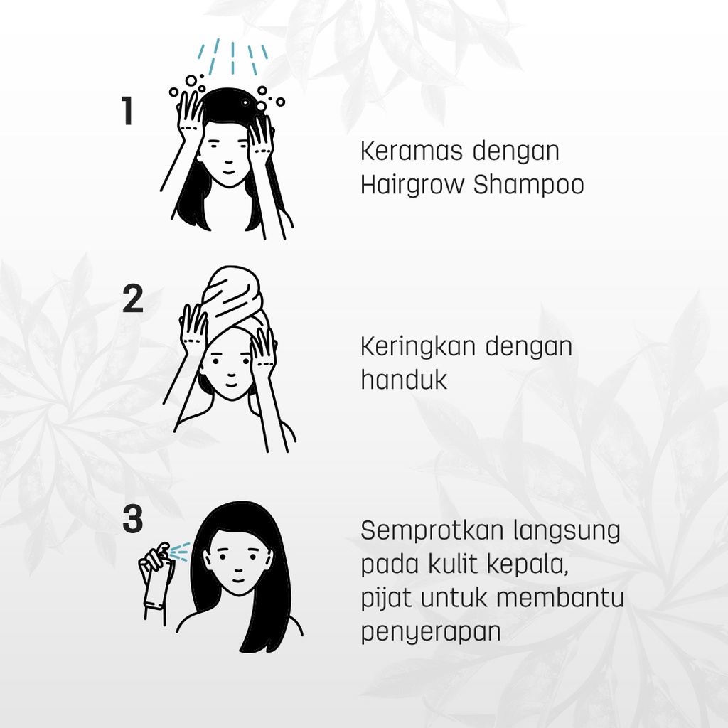 ERHAIR HairGrow Tonic with Keratin & Biotin 60ML - Tonic Anti Rontok-5