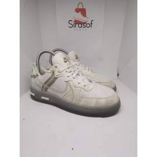 air force 1 low react white light bone