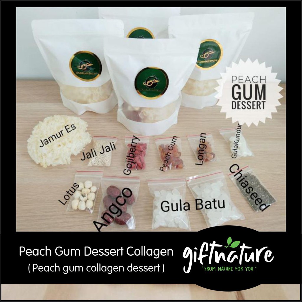 

Peach Gum Dessert Collagen