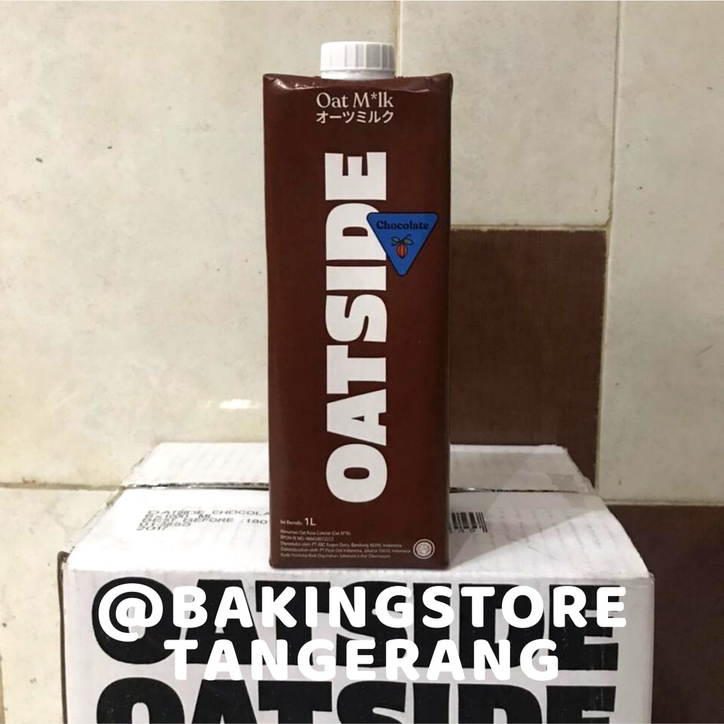 

Oatside Chocolate Oat Milk 1L - Susu Oat Gandum Lactose & Dairy Free