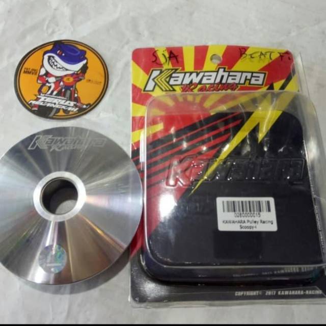 Rumah roller beat fi scoopy fi & vario 110 fi merk kawahara -pulley beat fi kawahara .scoopy fi