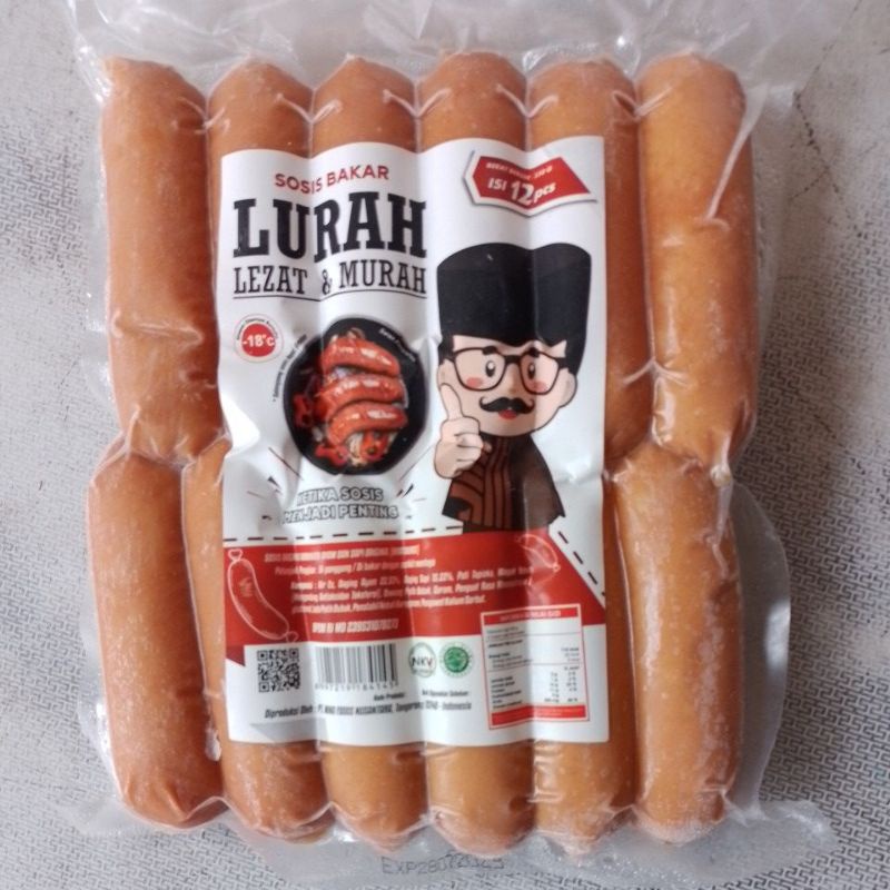 

Lurah Sosis Bakar Mini isi 12 pcs 500gr