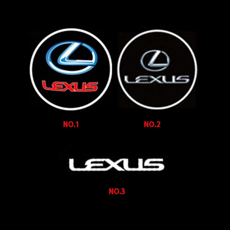 2pcs Lampu Proyektor Laser Led Untuk Pintu Mobil Lexus Ct Es Is Gs Ls Lx Rx Ux Nx Ct200H Es200 Es300 Is250 Nx300 Rx