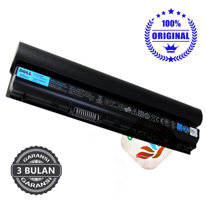 Baterai / Batre Laptop Dell Latitude E6120  E6230 E6320 Ori