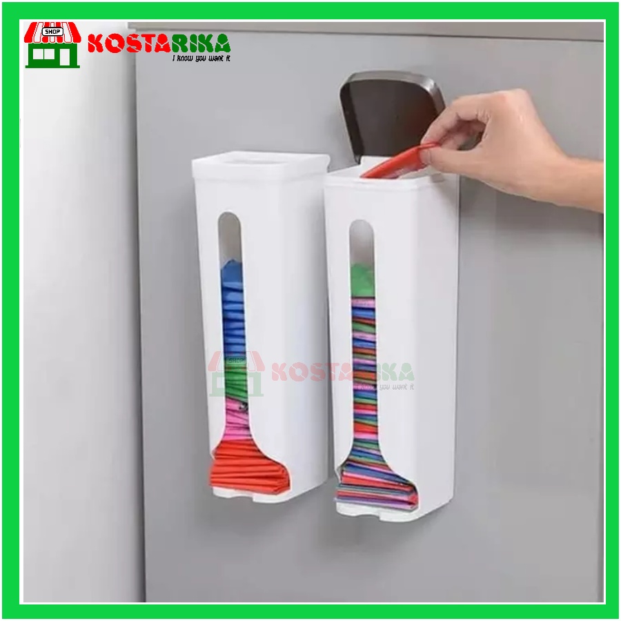 Tempat Kresek Dispenser Kantong Plastik Penyimpanan Kantong Plastik Rapi Plastic Storage Box Organizer