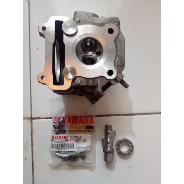 blok head Mio sporty,smile dan soul standar modif sudah di porting