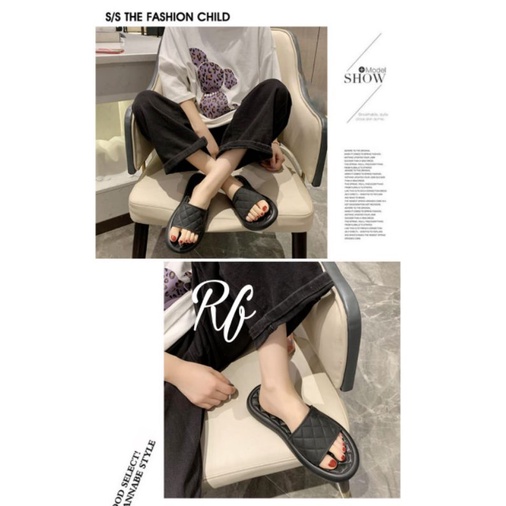 Sandal Slop New Kotak Tawana Ori Import High Quality RF