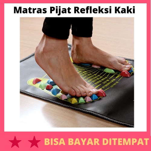 Matras Pijat Refleksi Kaki Massage Mat / Matras Alat Pijat Terapi Therapy Kaki Refleksi Relaksasi Pa