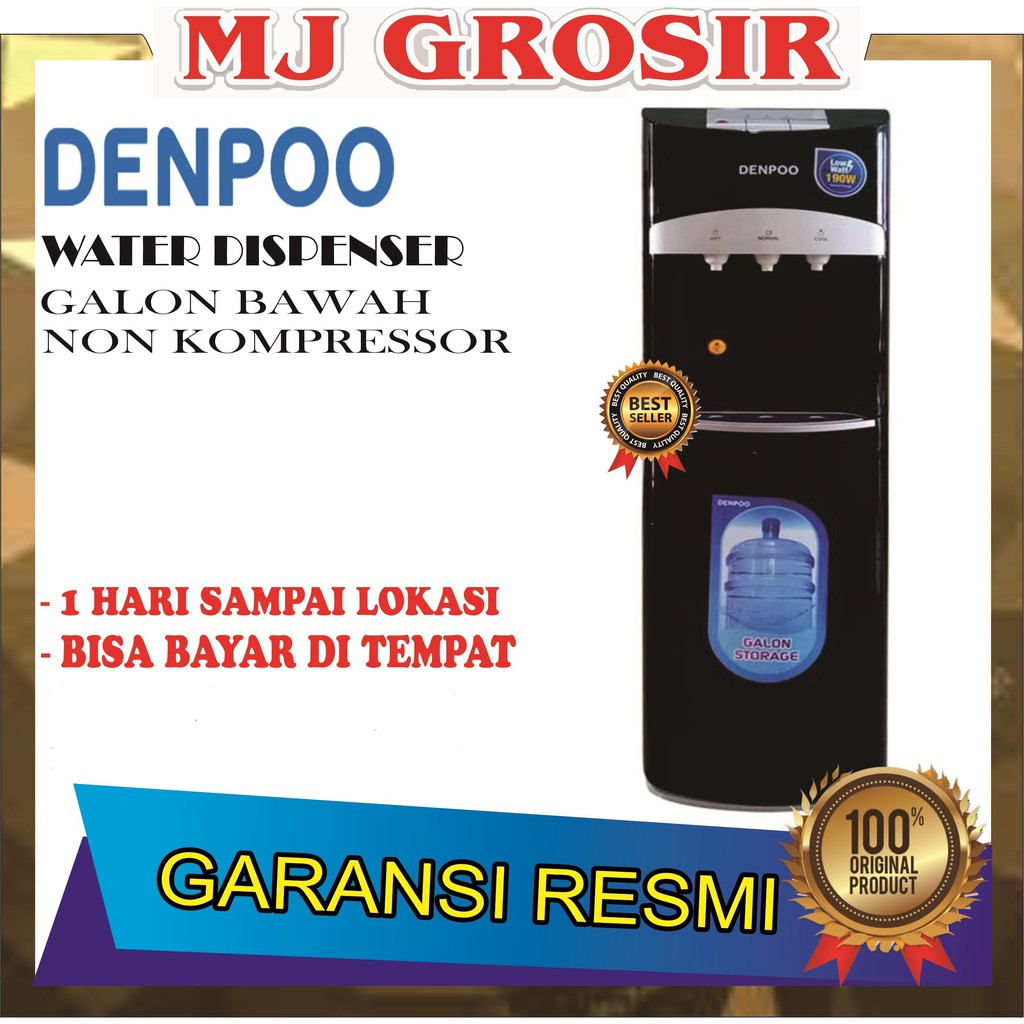 PROMO WATER DISPENSER DENPOO DDB 29 DDB29 HOT &amp; COOL