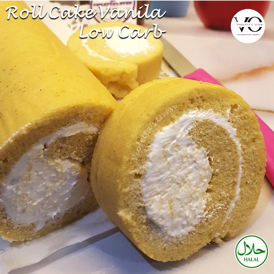

ROLL CAKE VANILLA LOW CARB 30 cm