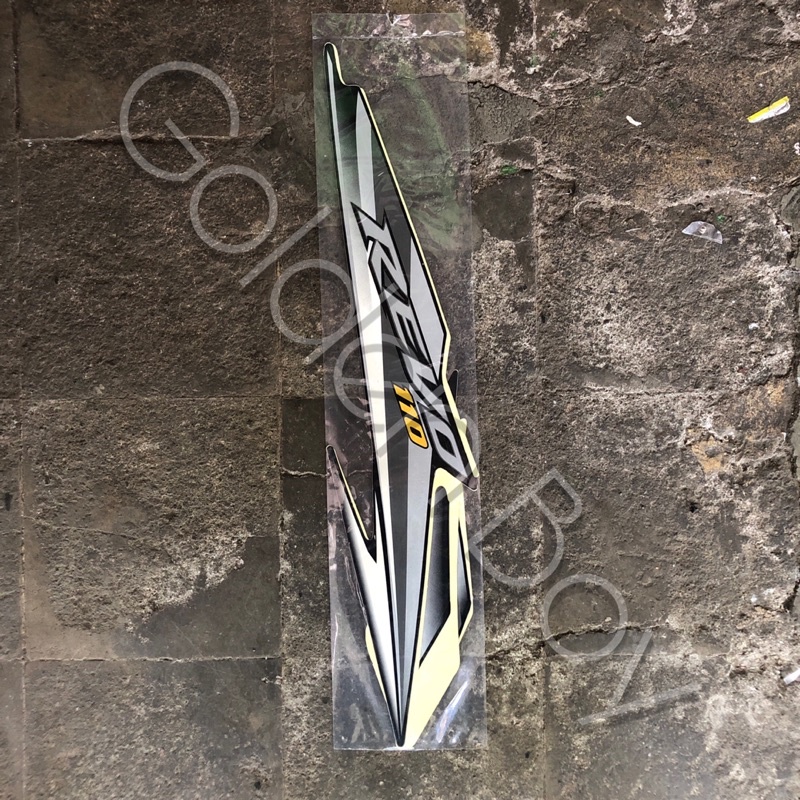 Striping Absolute Revo 2010 Ruji Silver Stiker Absolute Revo 2010 Ruji Silver Sticker Absolute Revo 