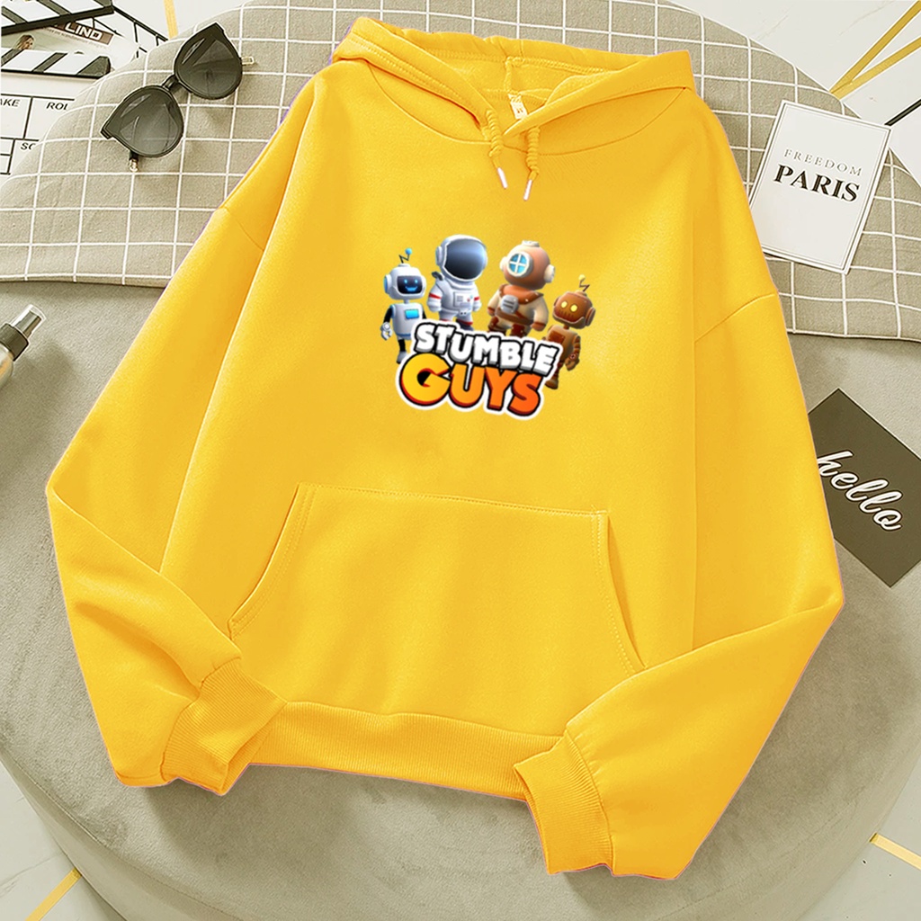 Sweater hoodie anak laki laki STUMBLE GUYS suwiter anak cewek cowok game