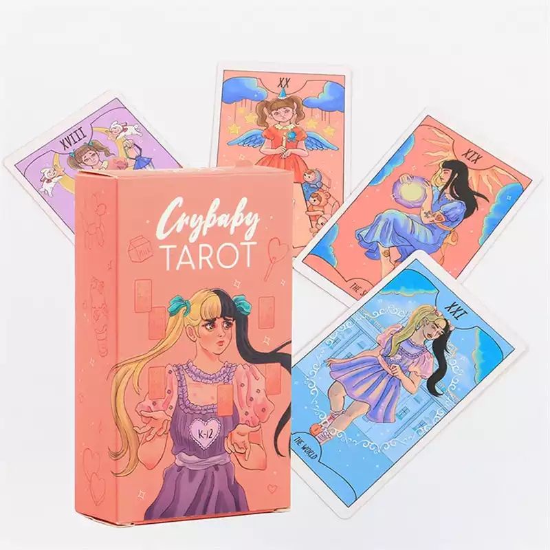 Crybaby Tarot 12x7cm include Guide paper