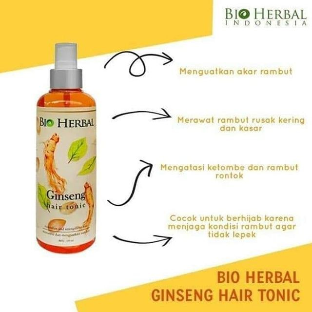 Hair Tonic Bio Herbal Ginseng BPOM