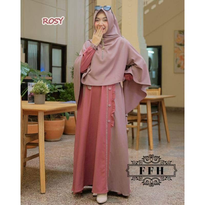 Gamis Dzamira Set Syari by Fafahijab