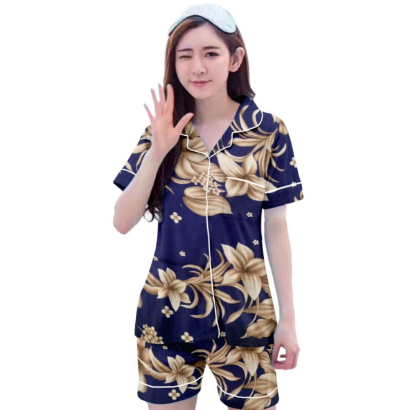 piyama wanita celana pendek/baju tidur celana pendek/piyama hotpant