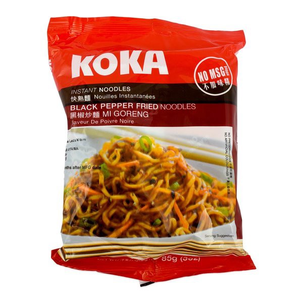 

KOKA Black Pepper Instant Fried Noodle 85gr