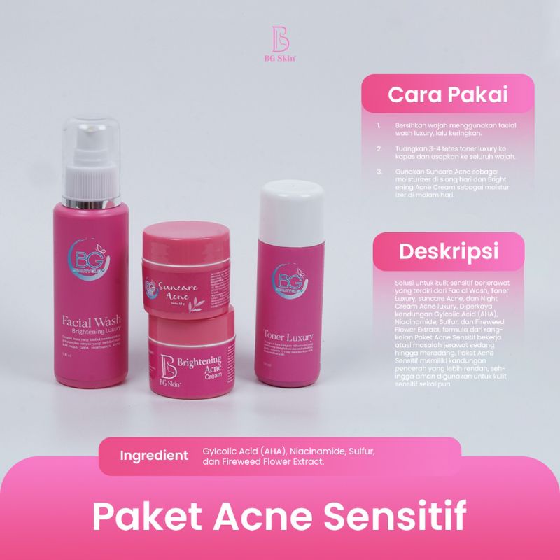 BG SKIN//ACNE SENSITIF