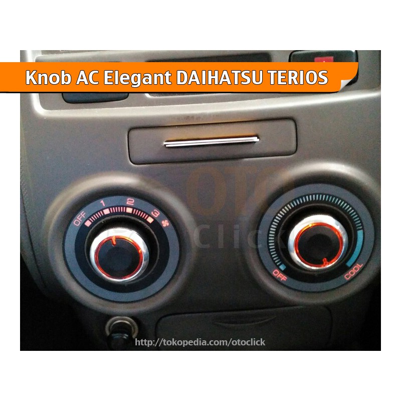 Knob AC Elegant Bundar untuk Mobil Daihatsu Terios Murah