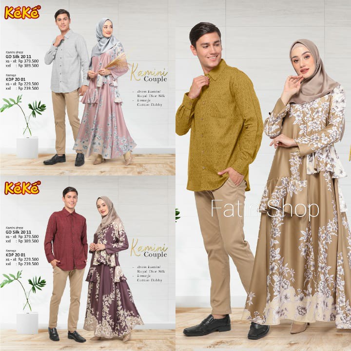 Keke Baju Muslim Couple kamini 20 11