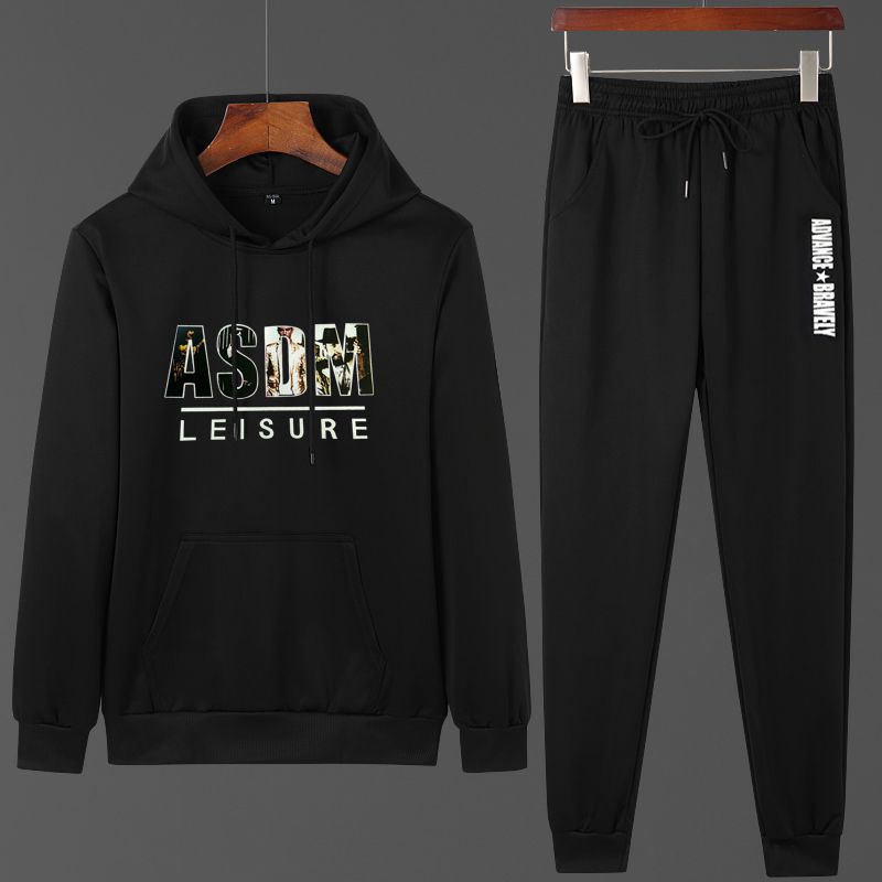 baju sweater pria - baju korea pria - sweater hoodie - ASDM - setelan hoodie