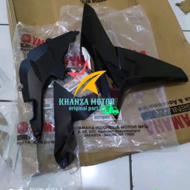Shroud sayap kiri fulset yamaha Vixion Advance 2015 origin Hitam