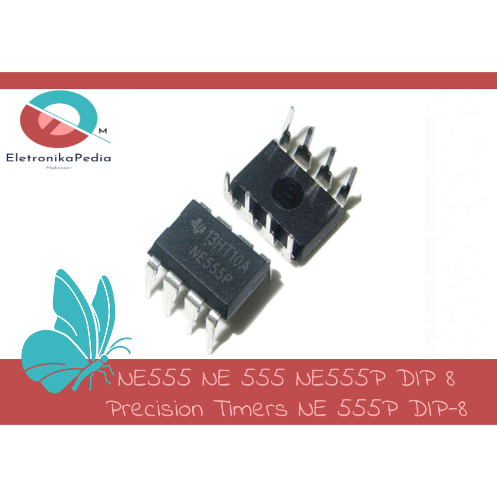 Jual NE555 NE 555 NE555P DIP 8 Precision Timers NE 555P DIP-8 | Shopee ...