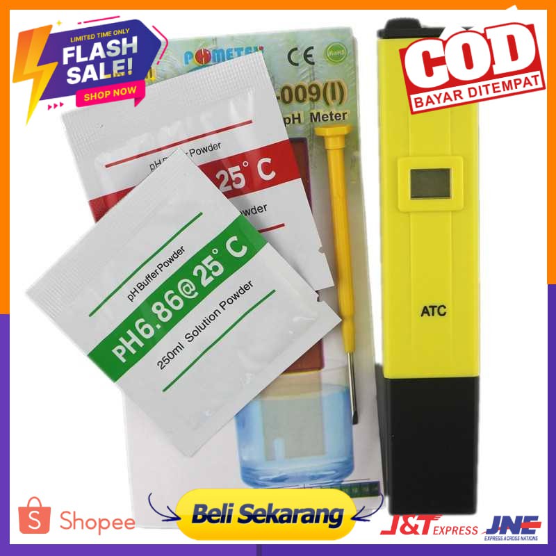 Alat Ukur Uji PH Meter Tester Pen Air Minum/Akuarium - PH-2016