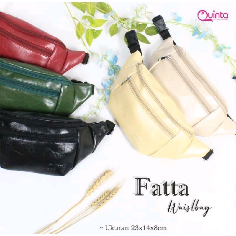 WAISTBAG FATTA ORIGINAL BY QUINTA/TAS PINGGANG PRIA WANITA/FATTA WAISTBAG QUINTA