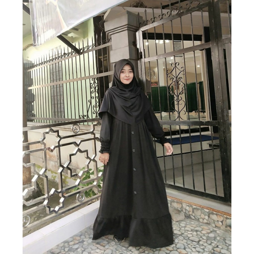 Kimberli Dress  Gamis Fashion Muslim  Casual  Baju Syari Busui  Pusat Baju Muslim Wanita Remaja Dewa