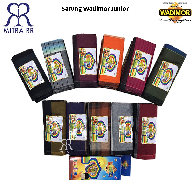 Sarung Tenun WADIMOR JUNIOR Satuan / Grosir Sarung Anak