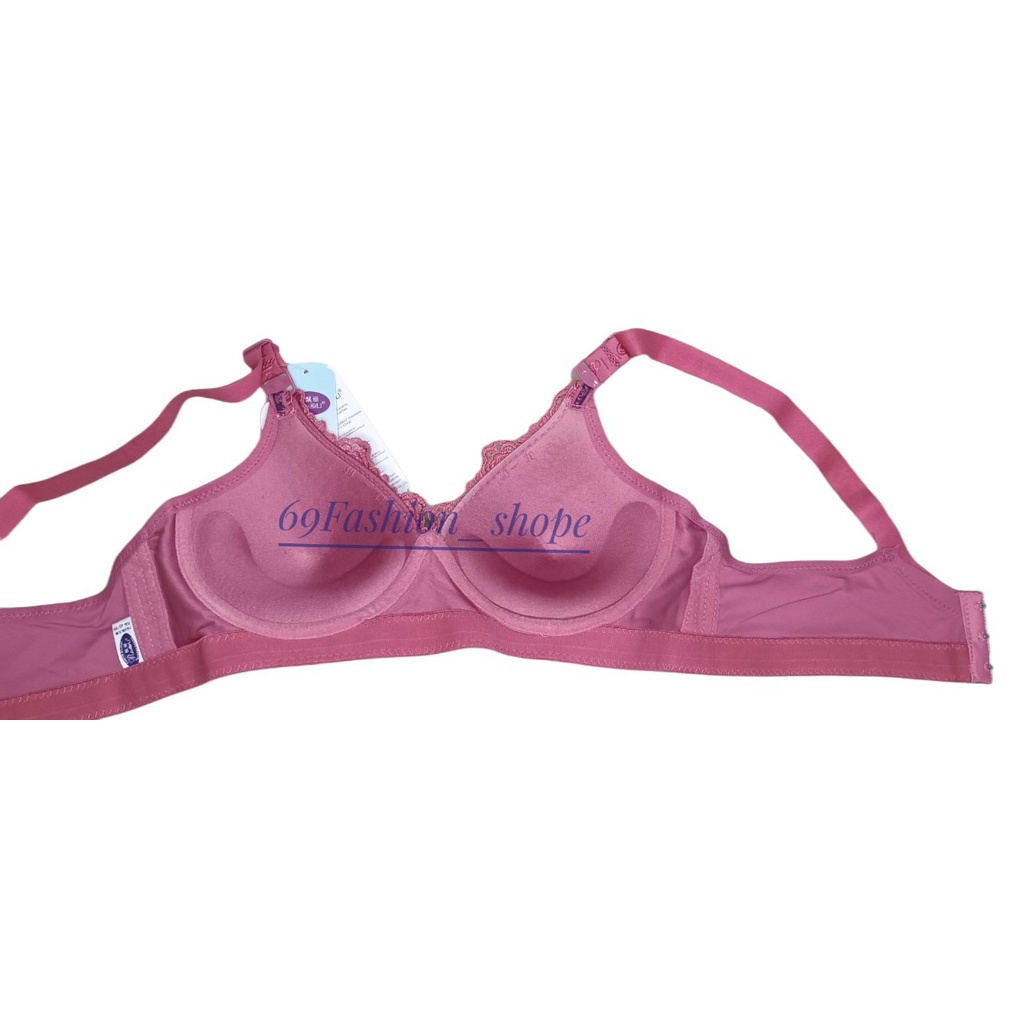 (COD) 3PCS BH PIAOLI BRUKAT MEWAH CUP B NON KAWAT KAIT 3 / RENDA PREMIUM  PUSH UP BRA  PIAOLI ORI IMPORT CUP B BEST SELLER KAIT 3
