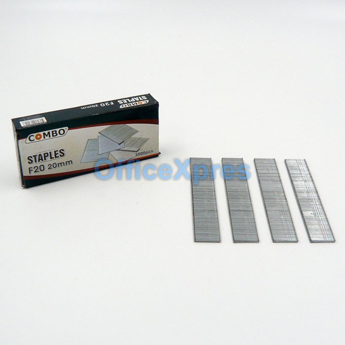 

Isi Staples / Staples Tembak / Isi Stapler Tembak / Isi stapler Angin F20 Combo