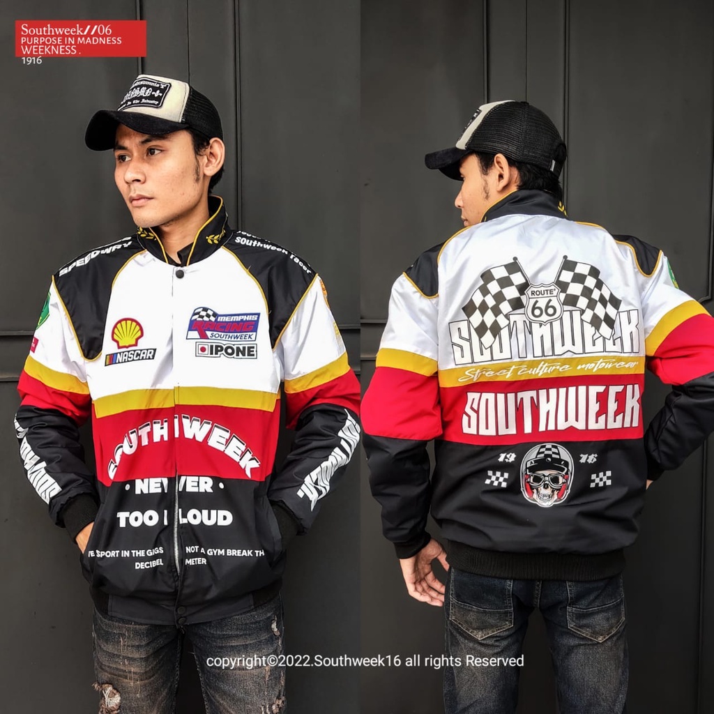 JAKET NASCAR RACING INFINITY JACKET PRIA WANITA ORIGINAL DISTRO