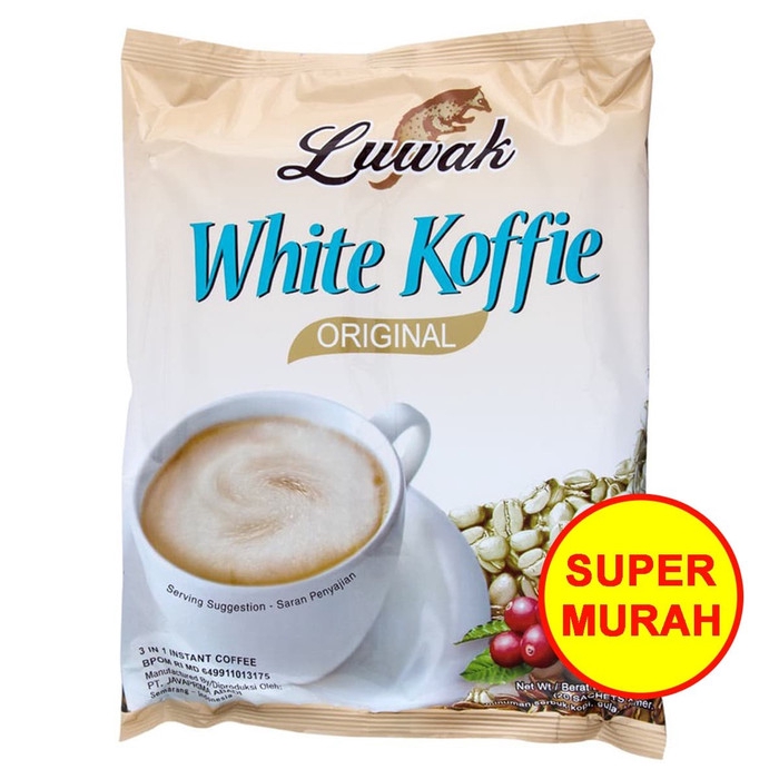 

Luwak White Koffie (Coffee) Original Sachet 20 Gram | 20 gr