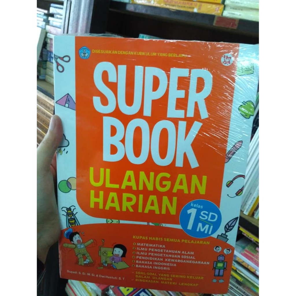 

SUPERBOOK ULANGAN HARIAN KELAS 1 SD/MI