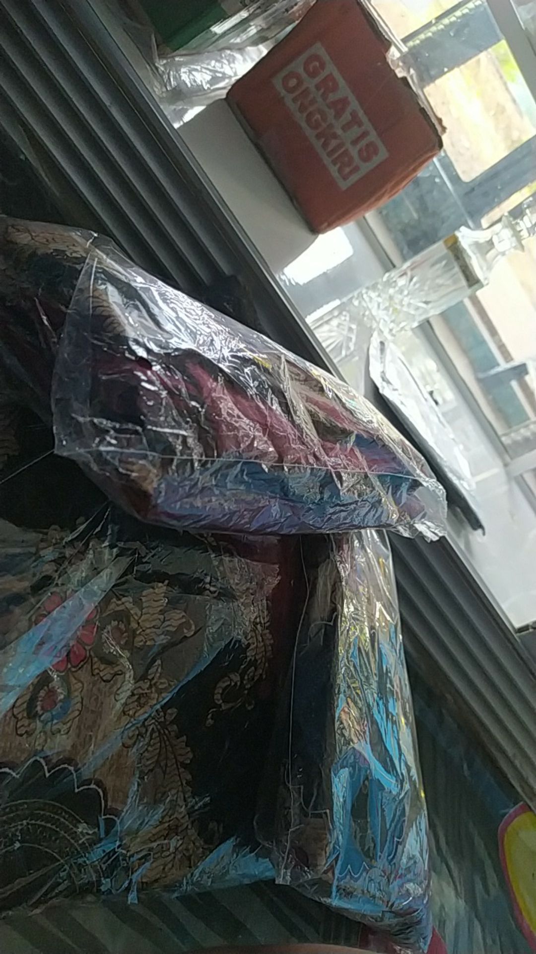 Gorden Luxury Birawa / Red Prada Tirai Smokering Murah! 115cm X 210cm