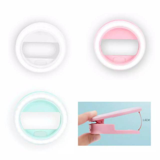 Medan Termurah lampu selfie ring light lampu unik bulat/lampu untuk selfie lampu darurat emergency lamp bulat