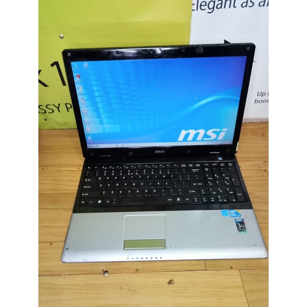 laptop MSi second