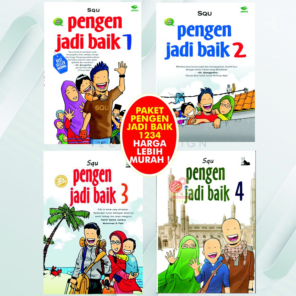 PAKET KOMIK PENGEN JADI BAIK 123 Shopee Indonesia