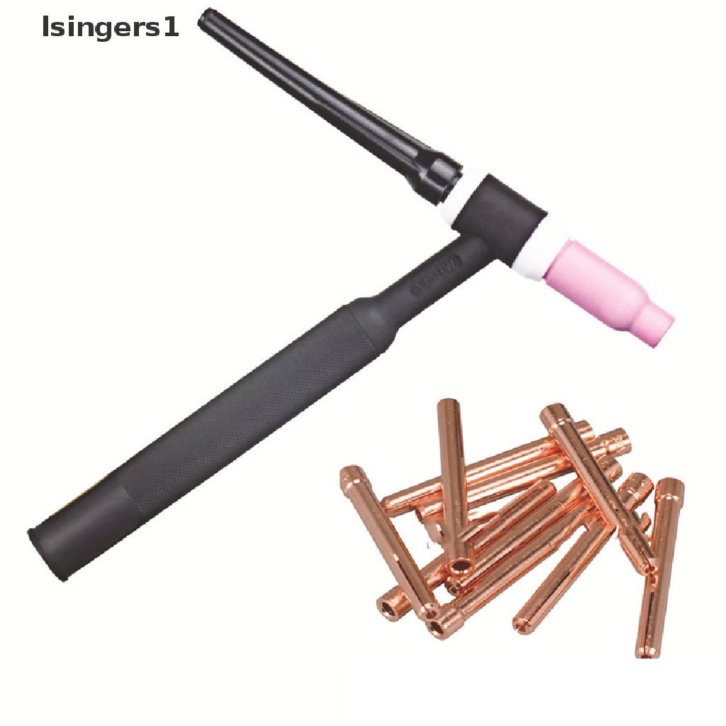 (lsingers1) Argon Weld Torch / Las Elektroda 1.6-3.2mm WP17 / 18 / 26 TIG Tungsten