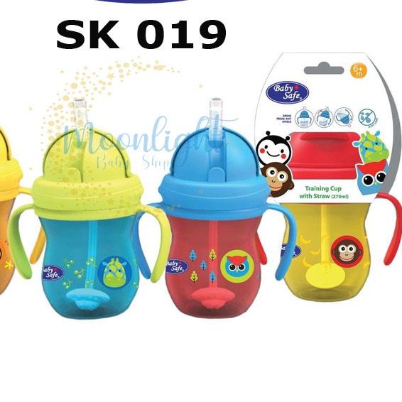 Baby Safe Training Cup | Botol Minum Sedotan Bayi Anak
