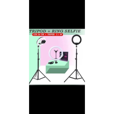 RINGLIGHT SELFIE 26CM// RINGLIGHT MURAH//RINGLIGHT+TRIPOD